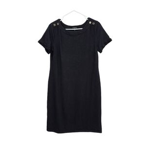 Talbots Women's Ruffle Short Sleeve Midi Dress - MP